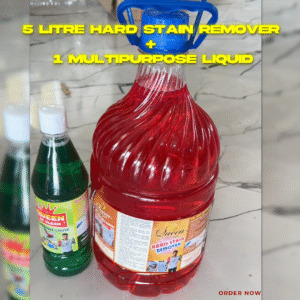 5 Litres Hard stain remover+1 litre multipurpose liquid