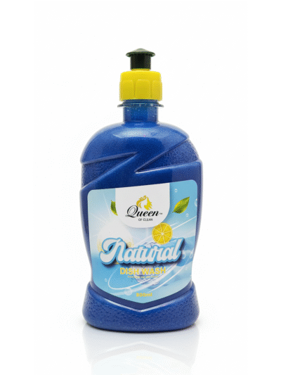 Queen of Clean™ Natural Dish Wash Liquid – 500ml | Tough on Grease, Gentle on Hands | Sparkling Clean & Fresh Fragrance